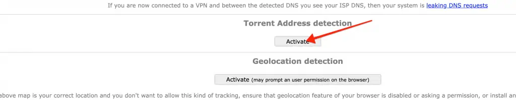 Torrent Address Detection