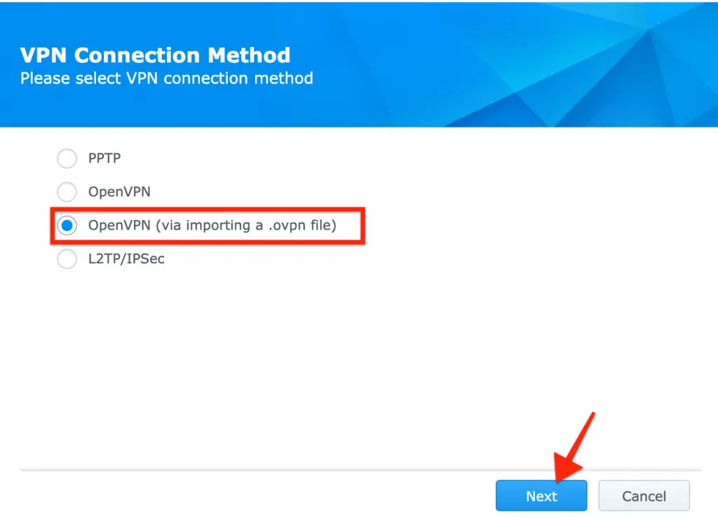 VPN Connection Method